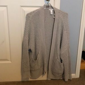 Full tilt soft grey cardigan